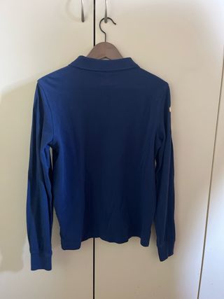 Polo U.S. Polo Assn. blu/giallo manica lunga