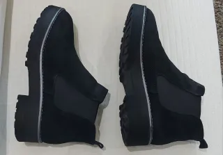 Botín señora Creeks negro.  N. 40