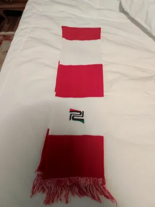 Bufanda original Athletic Club Bilbao Roja y Blanc