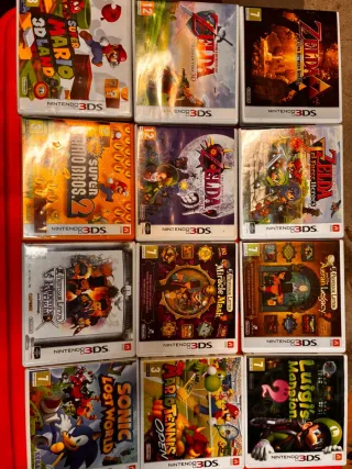 Lote Juegos Nintendo 3DS Zelda Layton Phoenix...