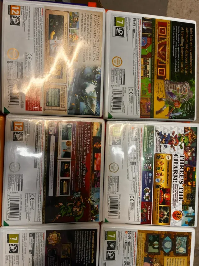 Lote Juegos Nintendo 3DS Zelda Layton Phoenix...