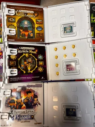 Lote Juegos Nintendo 3DS Zelda Layton Phoenix...