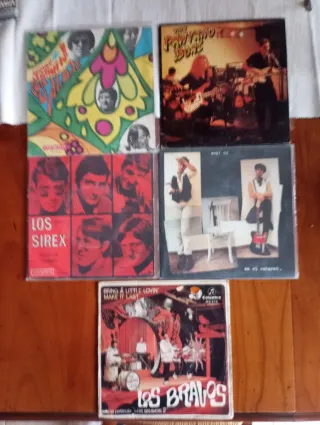 Lote 17 Singles Vinilo Indie Punk Rock.vg+