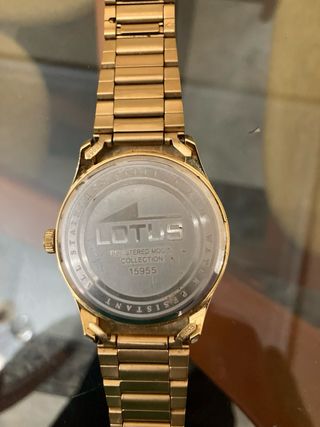Reloj Lotus Dorado Hombre
