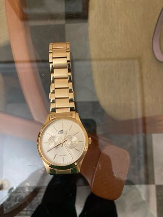 Reloj Lotus Dorado Hombre