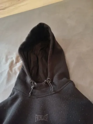 Sudadera con capucha Everlast Negra