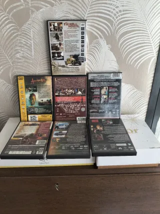 Lote 10 DVDs de Acción y Cine Clásico