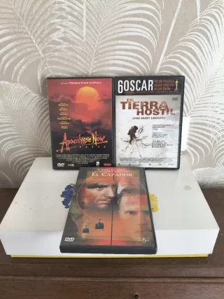 Lote 10 DVDs de Acción y Cine Clásico