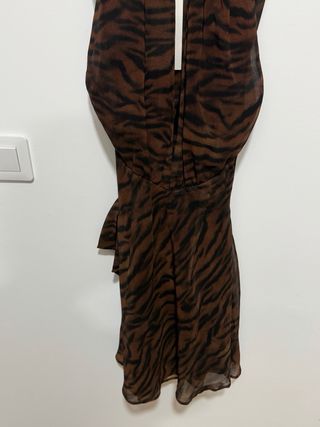 Vestido estampado cebra NUEVO