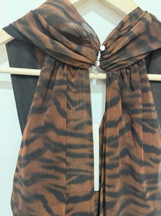 Vestido estampado cebra NUEVO