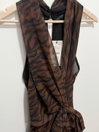 Vestido estampado cebra NUEVO