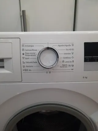 Lavadora marca Bosch garantía transporte