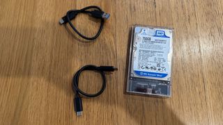 Disco duro externo USB 750GB 2,5" WD