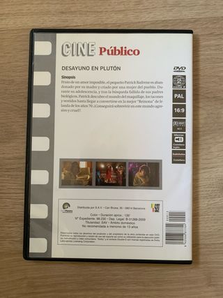 DVD Desayuno en Plutón (Español)