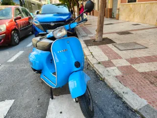 Vespa 125 Primavera T3 Azul 1980