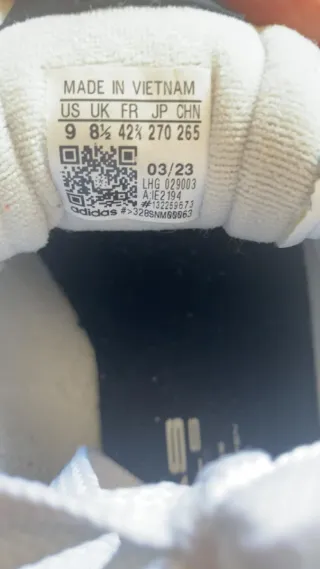 Zapatillas Adidas Hombre Grises y Blancas