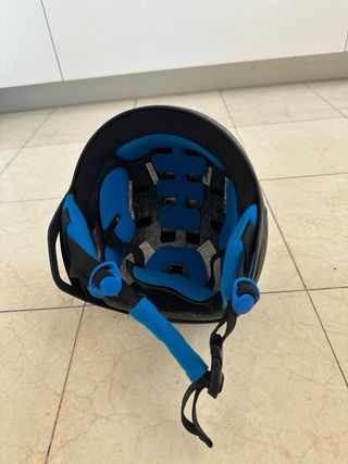 Casco Esquí Junior Wed'ze Negro y Azul