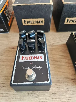 Pedales de guitarra: Big Muff, Friedman, Strymon