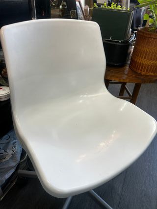 Pareja de Sillas de Escritorio IKEA Snille-Blancas