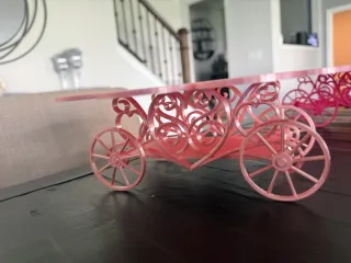 Bandeja Carro Postres En forma de Carro Eventos