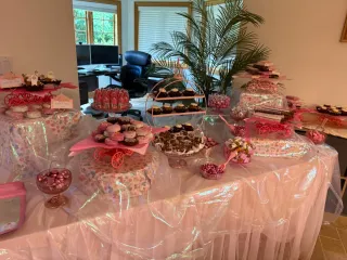 Bandeja Carro Postres En forma de Carro Eventos