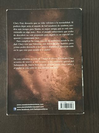Tres primeros libros Cazadores de Sombras