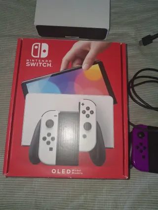 Nintendo Switch OLED Blanca + Accesorios