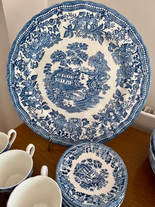 Vajilla Churchill Georgian Porcelana