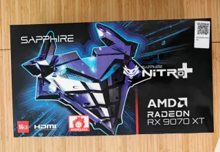 Sapphire Nitro+ RX 9070 XT Tarjeta Gráfica