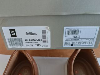 Zapatillas Clarks Marrones de piel.