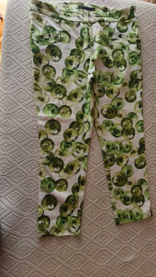 Pantalones estampados Camiseta verde/Precio Unidad