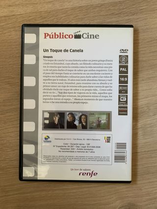 DVD Un toque de Canela