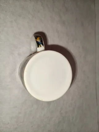Taza estilo Chino cerámica multicolor