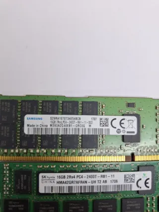 4x SK hynix Samsung DDR4 RAM Servidor 48 gig