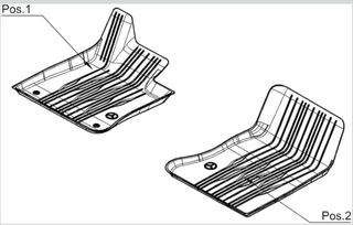 Alfombrillas Goma Originales Mercedes Benz GLC W25