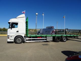 Scania G 480 - CAMION CON PLATAFORMA