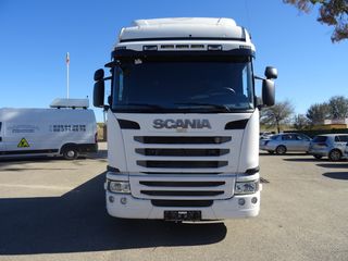 Scania G 480 - CAMION CON PLATAFORMA