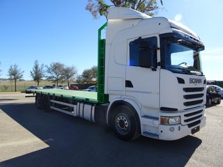 Scania G 480 - CAMION CON PLATAFORMA
