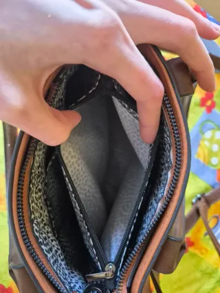 Borsa Prada Milano Marrone