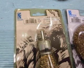 LOTE DISCOS DE PUAS ACERO MARCA FENCIN EJE DE Ø 6