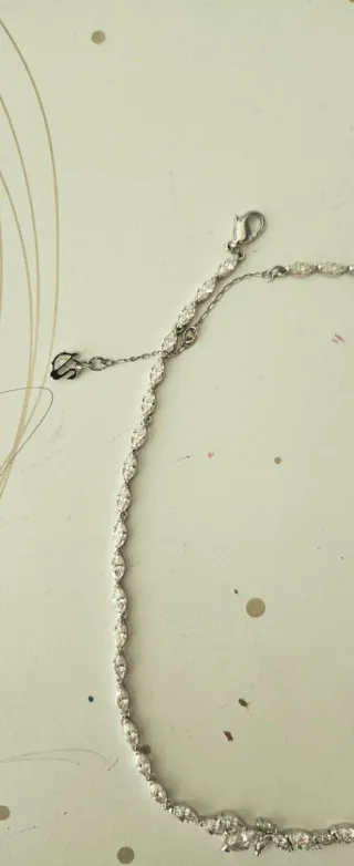 Collana Swarovski Argento