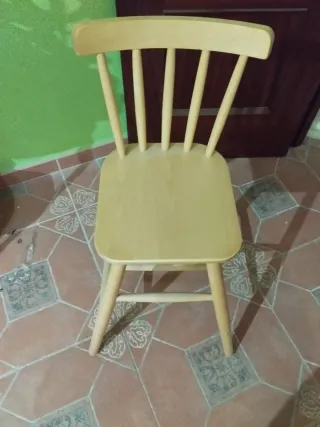 Silla infantil madera