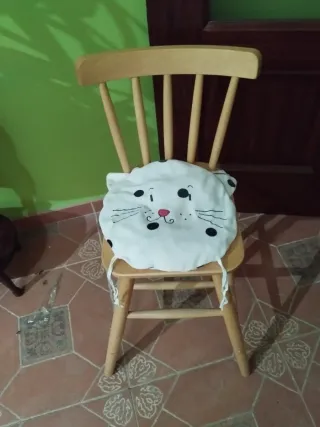 Silla infantil madera