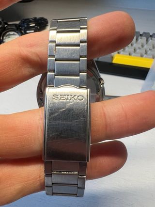 Reloj Seiko 5 Automático Plata Blanco
