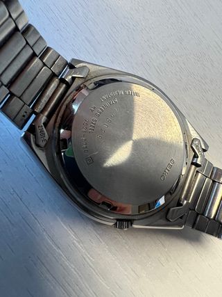 Reloj Seiko 5 Automático Plata Blanco