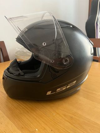Casco Moto LS2 Negro Integral