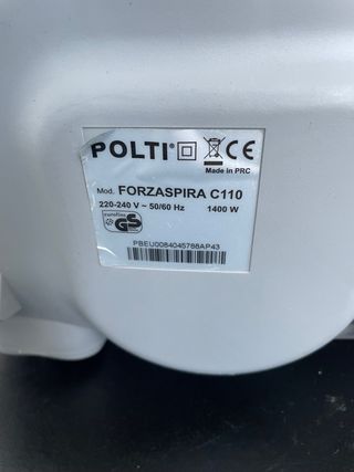Aspiradora Polti Ciclónica 1400W
