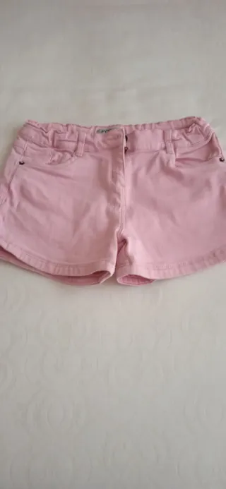2 Shorts niña vaqueros