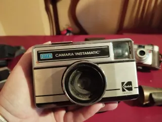 Lote de cámaras de fotos antiguas