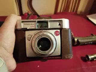 Lote de cámaras de fotos antiguas